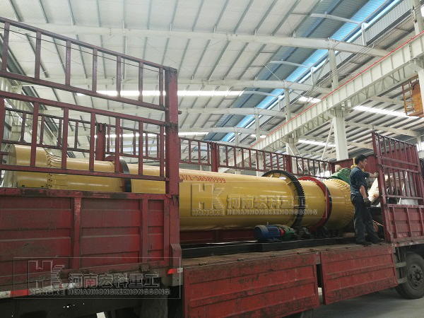   福建的用戶，你采購的雞糞烘干機已發貨，請注意查收